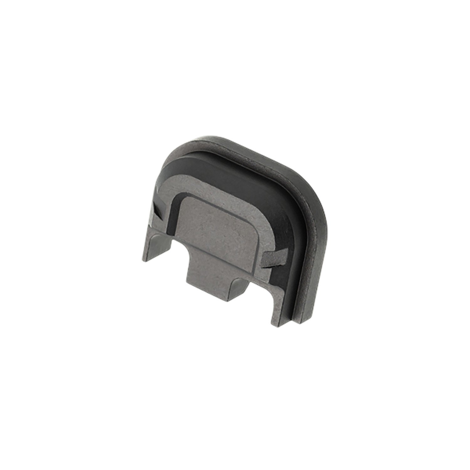 Tyrant CNC TDG5SPBLACK Slide Cover Plate Chevron Design Glock Gen5 Black Aluminum