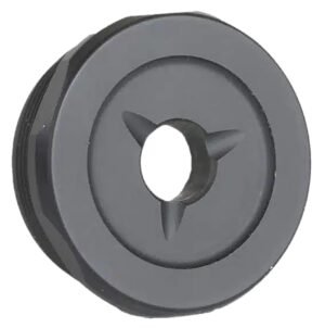 Jk Armament JK155LTEC22 LT Flash Reducer End Cap 22Cal Fits Aluminum Hard Anodized Black