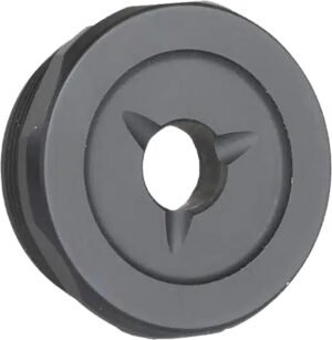 Jk Armament JK155LTEC30 LT Flash Reducer End Cap 30Cal Fits Aluminum Hard Anodized Black