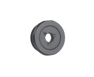 Jk Armament JK155PROEC22 Pro Flash Reducer End Cap 22Cal Fits Titanium Hard Anodized Black