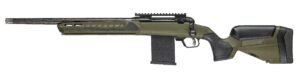 Savage Arms 32943 110 UltraLite Predator 6mm ARC 10+1 18" Carbon Fiber Barrel, Arca Rail Forend, Hunter Green AccuStock w/AccuFit V2 Synthetic Stock, Left Hand