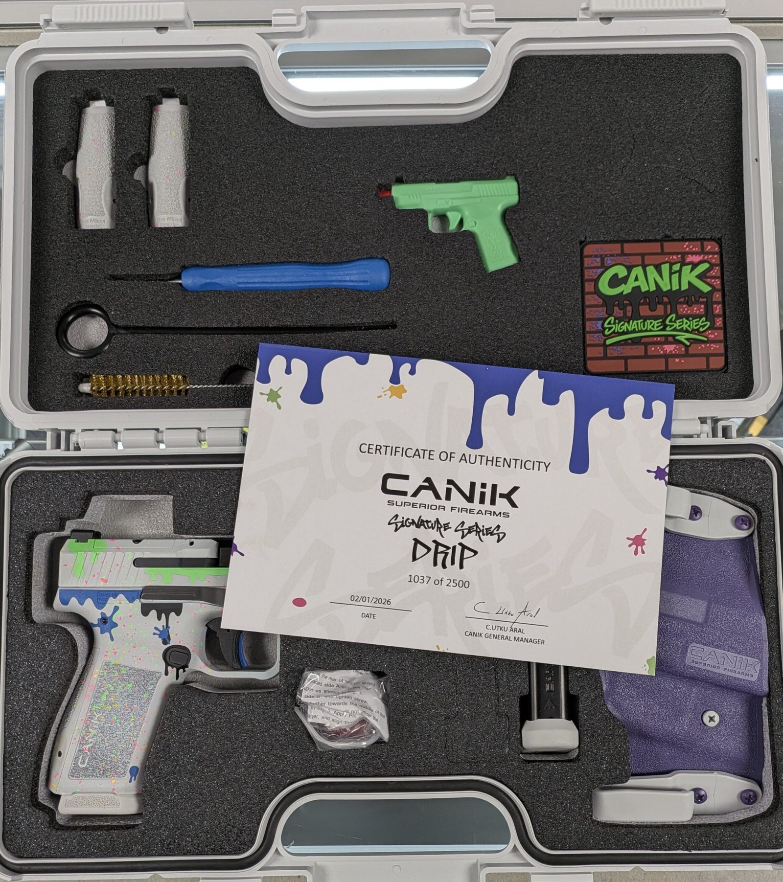 Canik METE MC9LS Drip 2026 Signature Series #1037/2500