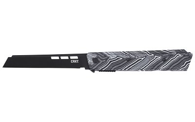 CRKT ZEPHYR 3.22" PLAIN EDGE WHT/BLK