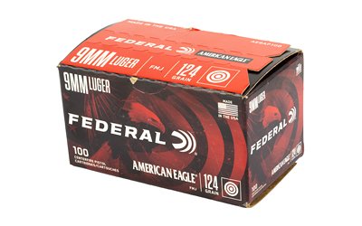 FED AM EAGLE 9MM 124GR FMJ 100RD - Image 3