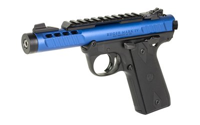 RUGER MRK IV LITE 22LR 4.4" 10RD BLU - Image 3