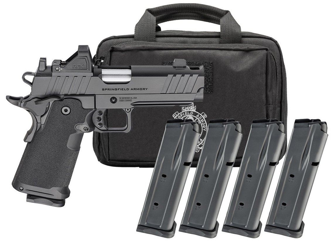 SPR 1911 DS PRODIGY 9MM 4.25 AOS COMP 10RD PAC