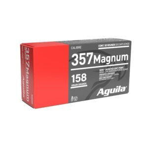 Aguila Handgun Ammunition .357 Mag 158 gr SJSP 1545 fps 50/ct