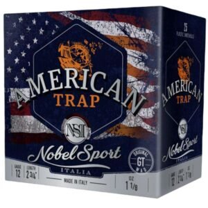 Noble Sport Target Trap Shotshells 12 ga 2-3/4" 1-1/8 oz 1200 fps #7.5 25/ct