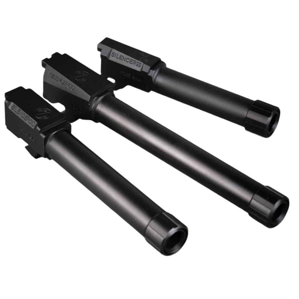 SilencerCo Threaded Barrel for S&W M&P 9mm Luger 1/2x28 4.9" Black