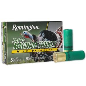 Remington Premier Magnum Turkey High Velocity Shotshells 12ga 3" 1-3/4oz 1300 fps #4 5/ct