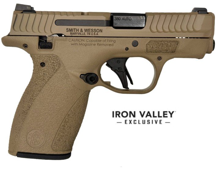 S&W Bodyguard 2.0 380ACP 2.75" TS FDE 10/12rd IVS