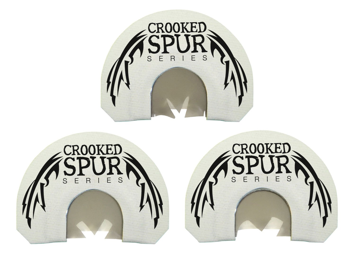 Foxpro CSGSCOMBO Crooked Spur Ghost Spur Combo Diaphragm Call, Attracts Turkey, Triple Prophylactic Reeds