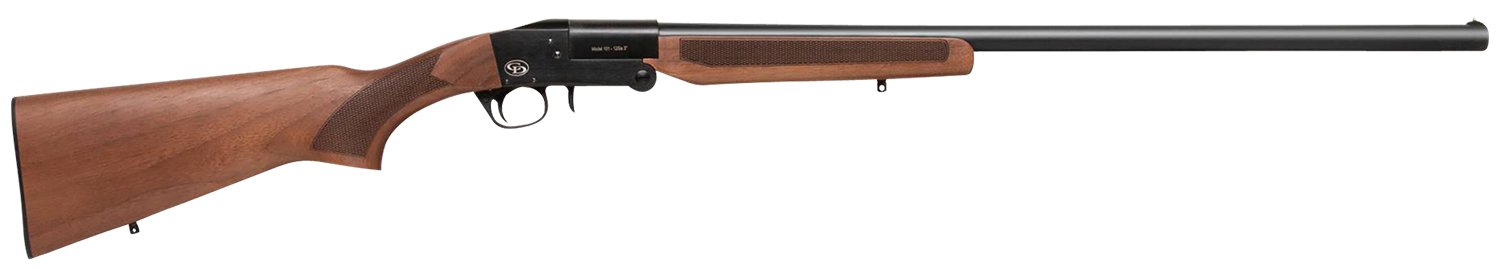 Charles Daly 930235 101 Full Size 20 Gauge Break Open 3" 1rd 26" Black Steel Single Shot Barrel & Receiver, Fixed Walnut Stock, Beretta Benelli Mobil Choke Tubes