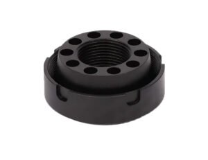 SilencerCo AC4741 Charlie Direct Thread Mount Fits 11/16"x24 Stainless Steel Oxide Black