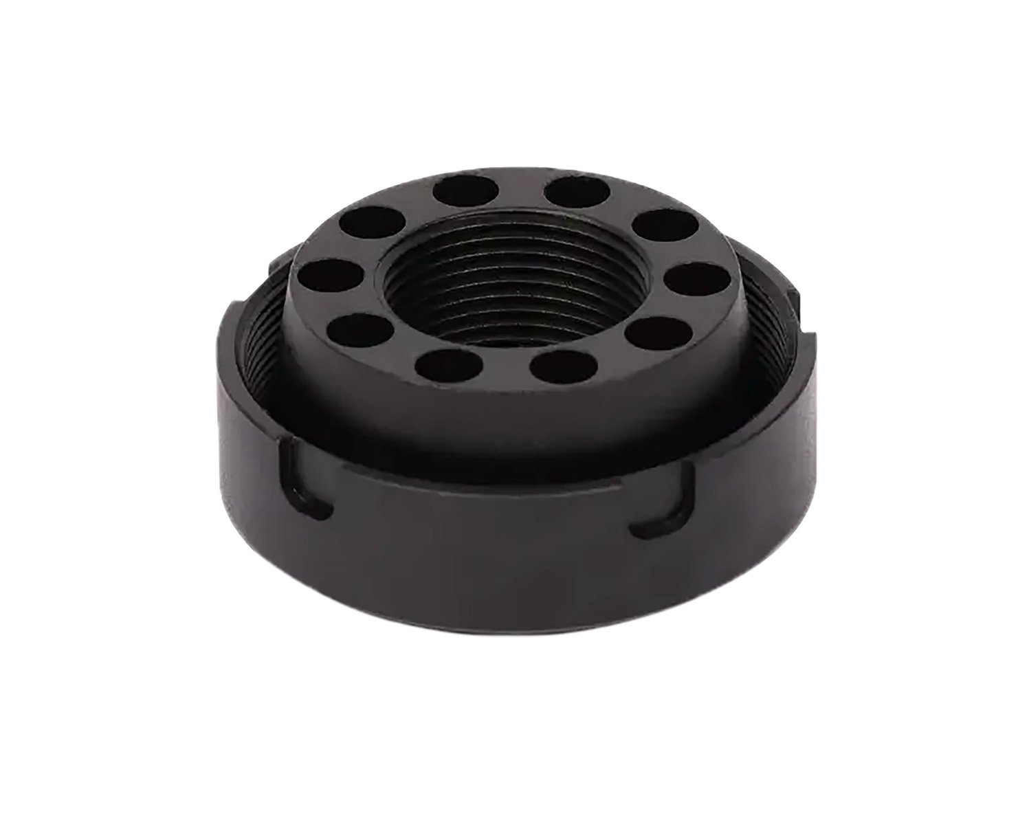 SilencerCo AC4748 Charlie Direct Thread Mount Fits M18X1.5 Stainless Steel Oxide Black