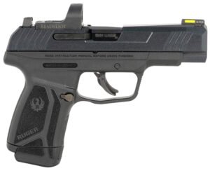 Ruger 3521 Max-9 Long RD 9mm Luger 12+1 4" Black Alloy Steel Optic Ready/Serrated Slide, Black Polymer Frame