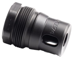 Dead Air RXD674 XRF Xeno Rimfire Muzzle Brake Black Nitride 17-4PH Stainless Steel 1/2"x28 Threads 1.16" OAL 0.81" Diameter