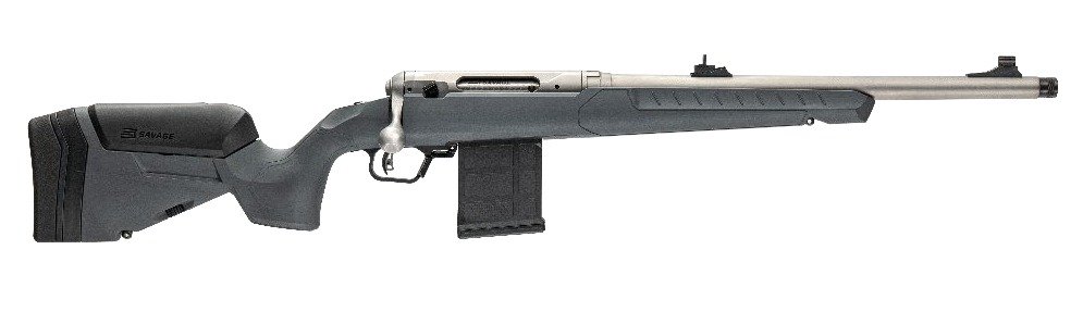 Savage Arms 32499 110 300 Blackout 10+1 16.50" Heavy Barrel, Flat Dark Gray Adj LOP Synthetic Stock, Right Hand