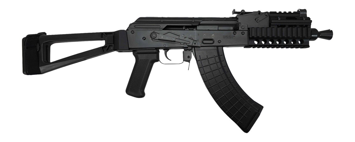 Pioneer Arms AK0031KAKTF Micro Hellpup 7.62x39mm 30+1 7" Threaded Barrel