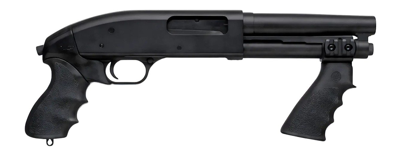 PTR JK12-0120101 The Jack AOW Compact 12 Gauge 3" 7.25" Black Cerakote Barrel & Receiver, Black Fixed Synthetic Stock w/AR style Grip