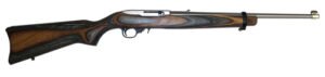 RUGER 10/22 CAR 22LR SS/BLK/BRN LAM#