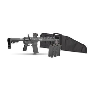 Springfield Saint Victor Gear Pac Pistol .300 BLK 30rd Magazines(4) 9.5'' Barrel SBA3 4 Brace Viridian Venta Red Dot Bag