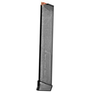 Glock G17 Factory Handgun Magazine Black 9mm Luger 33/rd (31+2) BULK