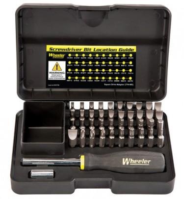 Wheeler Engineering 43-Piece Professional Gunsmithing Screwdriver Set