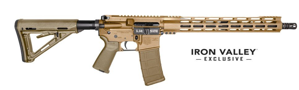 DB15 5.56 16" MLOK Brnze Pmag 30rd IVS