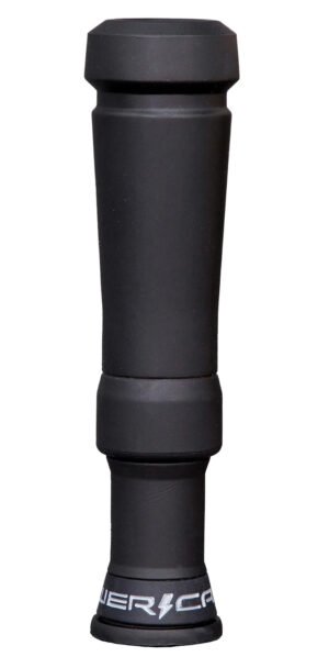 Power Calls 21901 Ignition  Open Call Single Reed Attracts Mallards Stealth Black Polycarbonate
