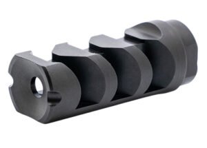 Armaspec ARM191-BLK Muzzle Brake Fireball Black Nitride 1/2"x28 Threads 223/5.56