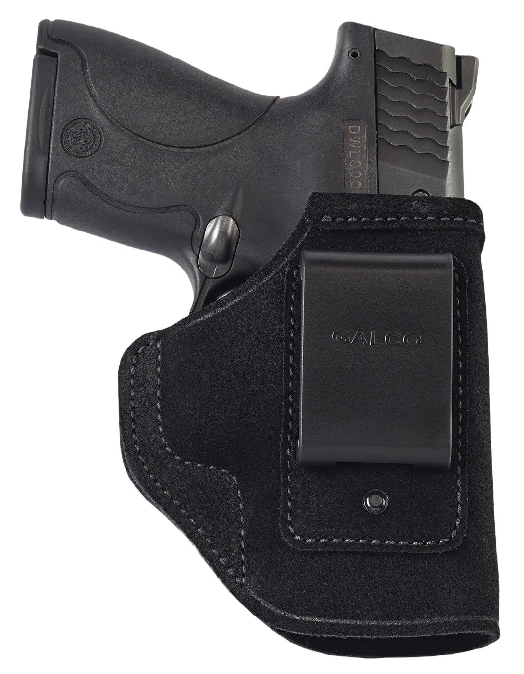 Galco STO286RB Stow-N-Go IWB Black Steerhide Fits Glock 26 Gen3-5 Right Hand