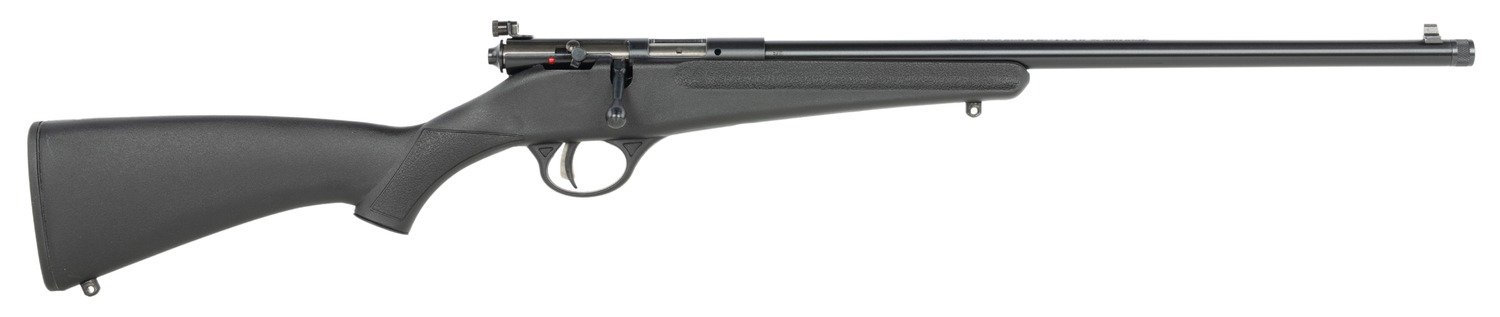 Savage Arms Rascal F-SR 22 LR 1rd 16.13" Matte Black Single Shot Threaded Barrel, Black Synthetic Stock, Left Hand