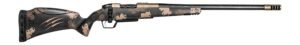 Fierce Firearms ROGSCMX65PRC20BRS Carbon Mini Rogue XP 6.5 PRC 3+1 20" Carbon Fiber Match Grade Barrel, Smoked Bronze Cerakote Steel Drilled & Tapped Receiver, Sonora Ambush Camo Adj Comb & BiPod Rail