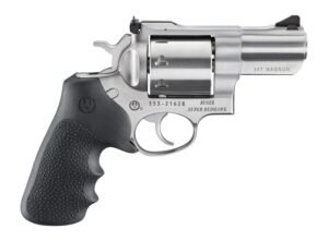 Ruger  Super Redhawk  357 Mag/38 Special 8 Shot 2.50" Stainless Cylinder, Satin Stainless Steel Barrel & Frame, Hogue Tamer Monogrip Grip, Transfer Bar Safety, Exposed Hammer