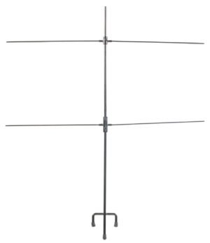 SME SMETGTST Double Paper Target Stand Black Steel Includes 8 Metal Clips