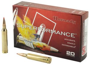 Hornady 80593 Superformance 7mmRemMag 139gr Super Shock Tip 20 Per Box/10 Case