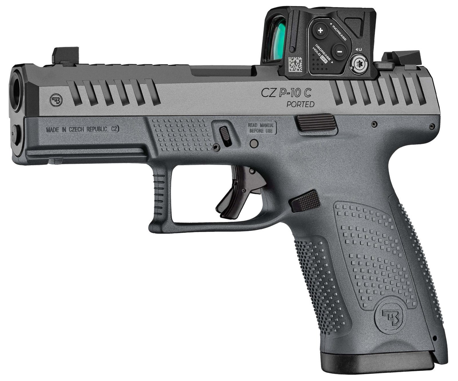 CZ P-10 C PORTED COA 9MM 4 GRY 10RD