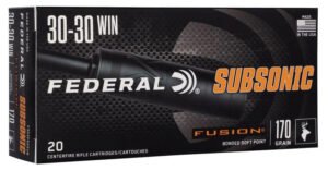 FED FUSION 30-30WIN 170GR SUBSONIC 20/10