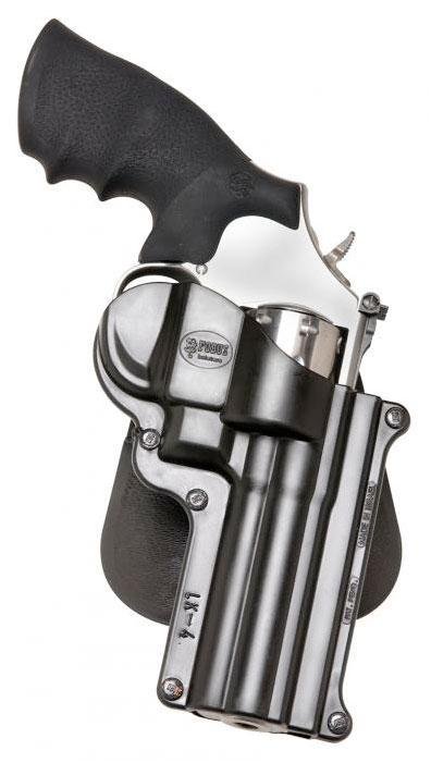 Fobus Standard Paddle Holster for S&W K Frame|S&W L Frame Black Right Hand