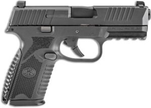 FN 66100464 509 Midsize 9mm Luger 4" Barrel 10+1, Matte Black Polymer Frame With Mounting Rail, Matte Black Stainless Steel Slide, No Manual Safety