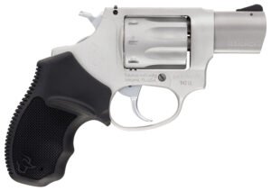 Taurus 2942029UL 942 Ultra-Lite 22 LR 8rd 2" Matte Stainless Finish Barrel, Matte Stainless Finish Cylinder, Stainless Anodized Finish Aluminum Frame & Finger Grooved Black Polymer Grip