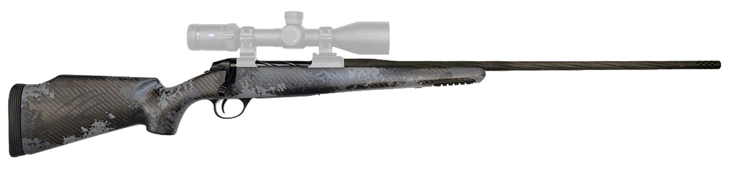 Fierce Firearms FRG338LAP26BU Twisted Rage 338 Lapua Mag Caliber with 3+1 Capacity, 26" Twisted Barrel, Black Cerakote Metal Finish & Urban Camo Fixed Fierce Tech C3 Stock, Right Hand (Full Size)