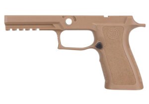 Sig Sauer GRIPMODXF943SMCOY P320 Grip Module X-Series (Small Size Module), 9mm Luger/40 S&W/357 Sig, Coyote Polymer, Fits Full Size Sig P320 (4.70")