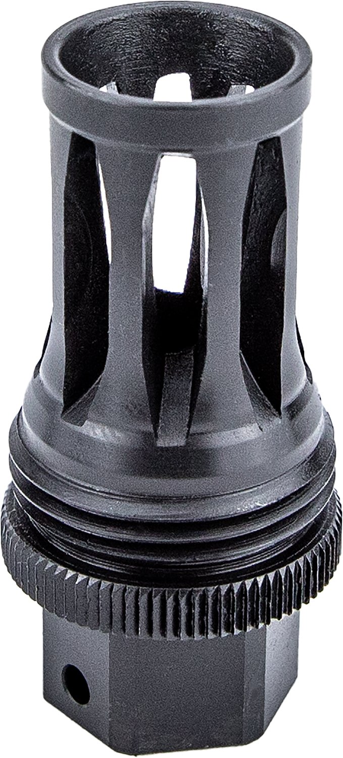 Kgm Suppressors A-QD-5FB-S-1 Quick Detach Flash Brake Black Nitride Steel 1/2"x28 Threads