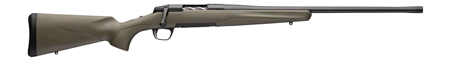 Browning 036117211 X-Bolt 2 Special SPR Full Size 243 Win 4+1 22" Matte Black Threaded Barrel, Matte Black Steel Drilled & Tapped Receiver, OD Green Adj Comb & LOP Synthetic Stock, Right Hand