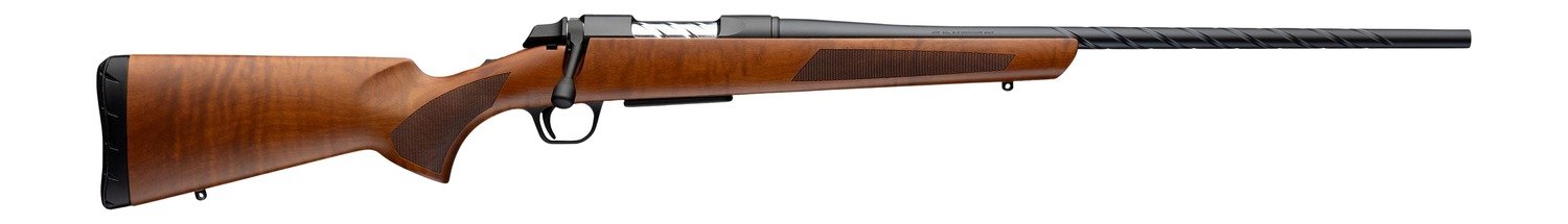 Browning 035848227 AB3 Pro Hunter Full Size 7mm Rem Mag 3+1 26" Matte Blued Spiral Fluted Threaded Barrel, Matte Blued Steel Drilled & Tapped Receiver, AAA Dark Maple Fixed Stock