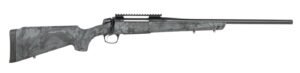CVA CR3735 Cascade SR 300 Blackout 4+1 16.50" Graphite Black Cerakote Threaded Barrel & Receiver w/Picatinny Rail, Realtree Advantage Synthetic Stock