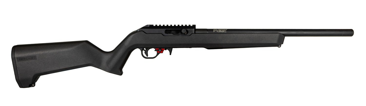 Franklin Armory 0290002BLK F22 V 22 LR 10+1 18" Black Integrated Suppressor Barrel, Black Hardcoat Anodize Aluminum Receiver w/Picatinny Rail, Black Magpul MOE X-22 Synthetic Stock, 22-EZ Binary Trigg