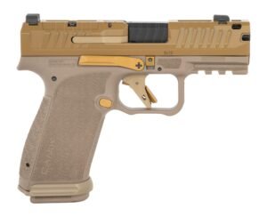 Canik HG8328DM-N Mete MC9 Prime 9mm Luger 17+1 3.64" Compensated Barrel, Steel Optic Ready/Serrated Slide, Polymer Frame w/Picatinny Rail, Textured Grip